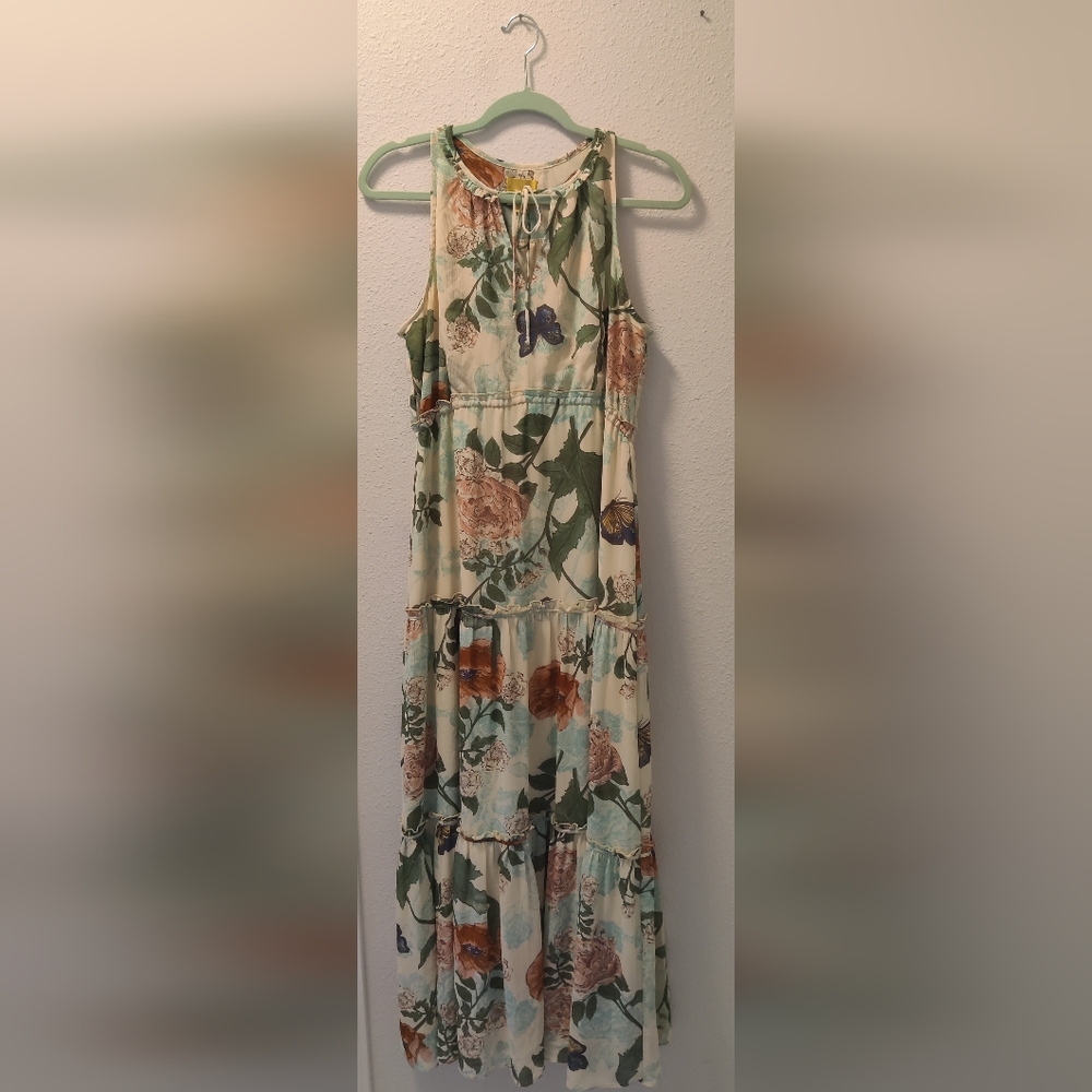 Anthropologie Maeve Beautiful Lined Sleeveless Dress!